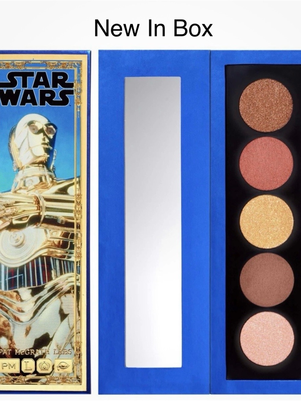 Pat McGrath Labs x Star Wars The Golden One Eyeshadow Palette NIB